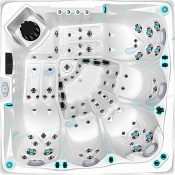 Гидромассажный СПА бассейн Joyee SPA Lincoln-R